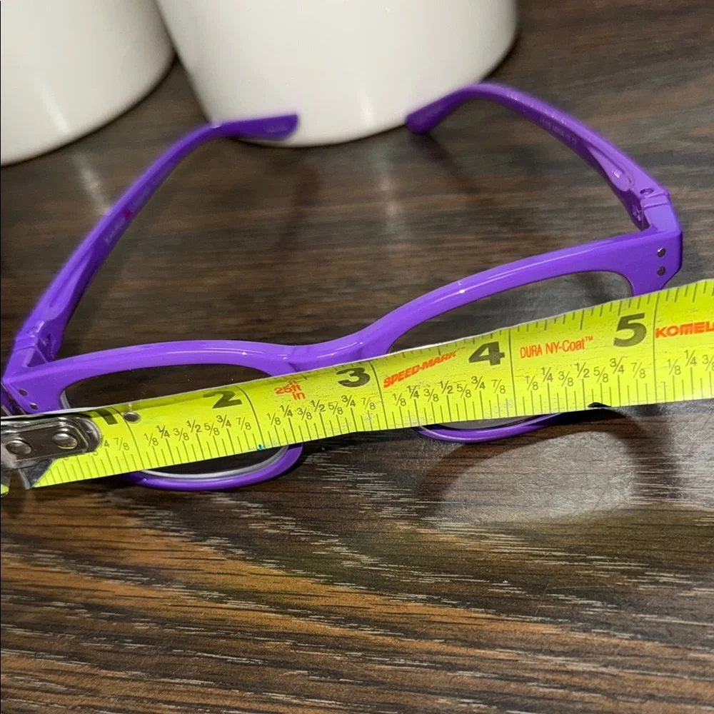 Bunny Eyez Anna-10 Purple Women's Glasses - Readers +3.00 - Picture 7 of 7